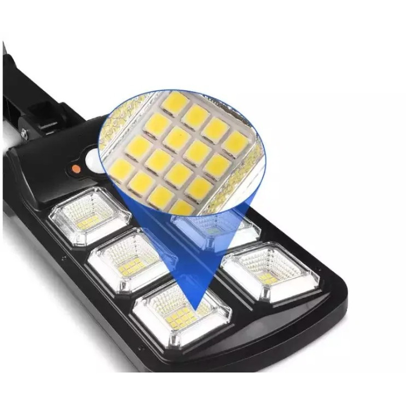 LED прожектор вуличний настінний із сонячною панеллю водозахищений з датчиком руху та пультом LL-660 LED прожектор вуличний настінний із сонячною панеллю водозахищений з датчиком руху та пультом LL-660