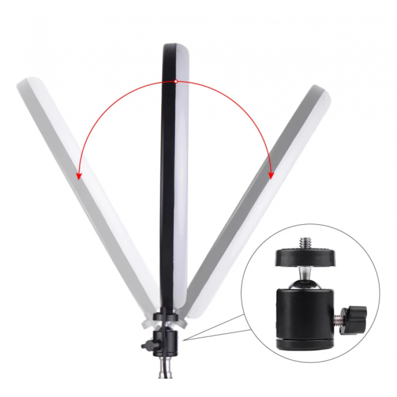 Кільцева led настільна лампа PHONE LIVE FILL LIGHT (WN-20)