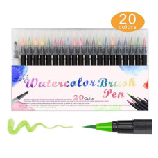 Набір для творчості Ведмедик акварельні маркери для малювання 20 предметів (MD1298)