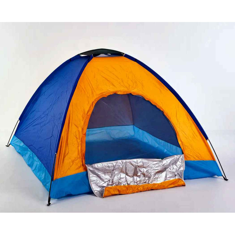 Чотиримісний туристичний намет Autocamp водонепроникний 200х250х110 для кемпінгу та туризму