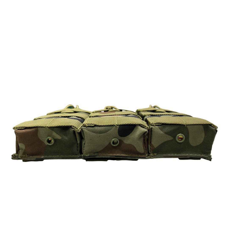 Підсумок тактичний для трьох магазинів АК, AR15, РПК Oxford 800D (Хакі)