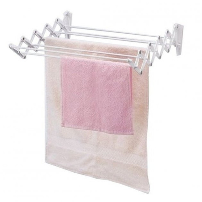 Розсувна сушарка для білизни STENSON 80 см / Сушка для одягу на балкон, у ванну (TL00383)