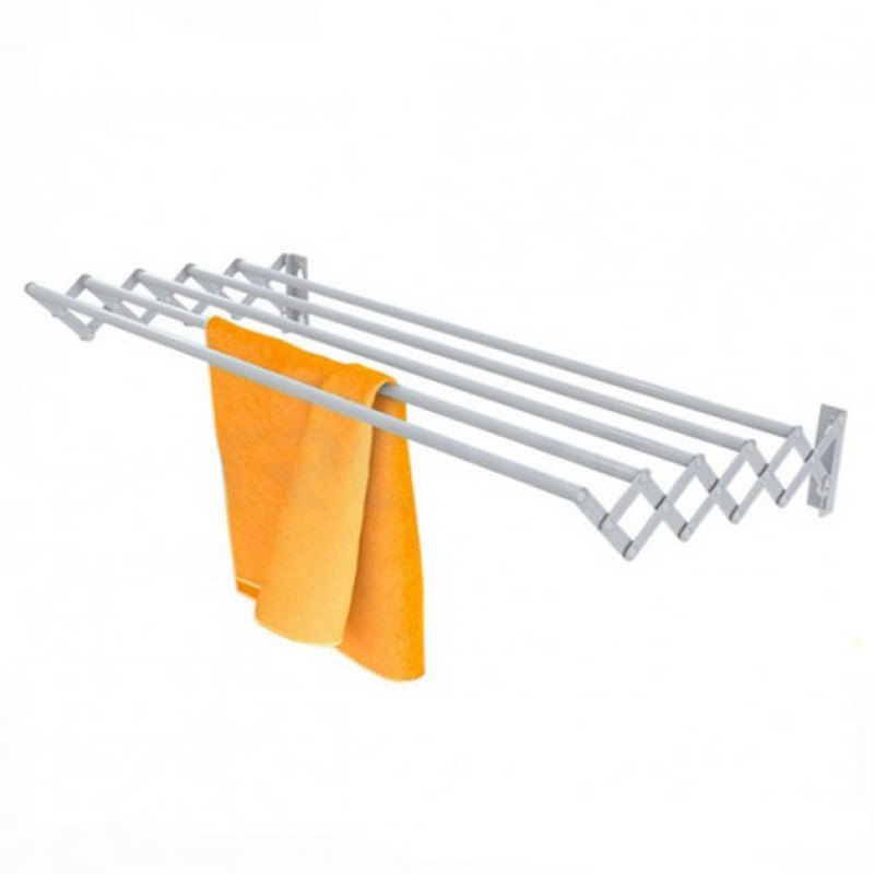 Розсувна сушарка для білизни STENSON 80 см / Сушка для одягу на балкон, у ванну (TL00383)