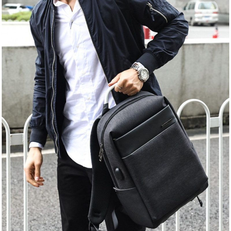 Міський рюкзак Arctic Hunter для ноутбука 15.6" (B00218) Black