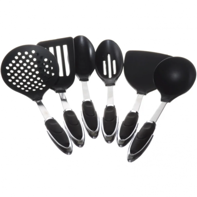 Кухонный набор на стойке 7 предметов A-Plus 1450 кухонные принадлежности