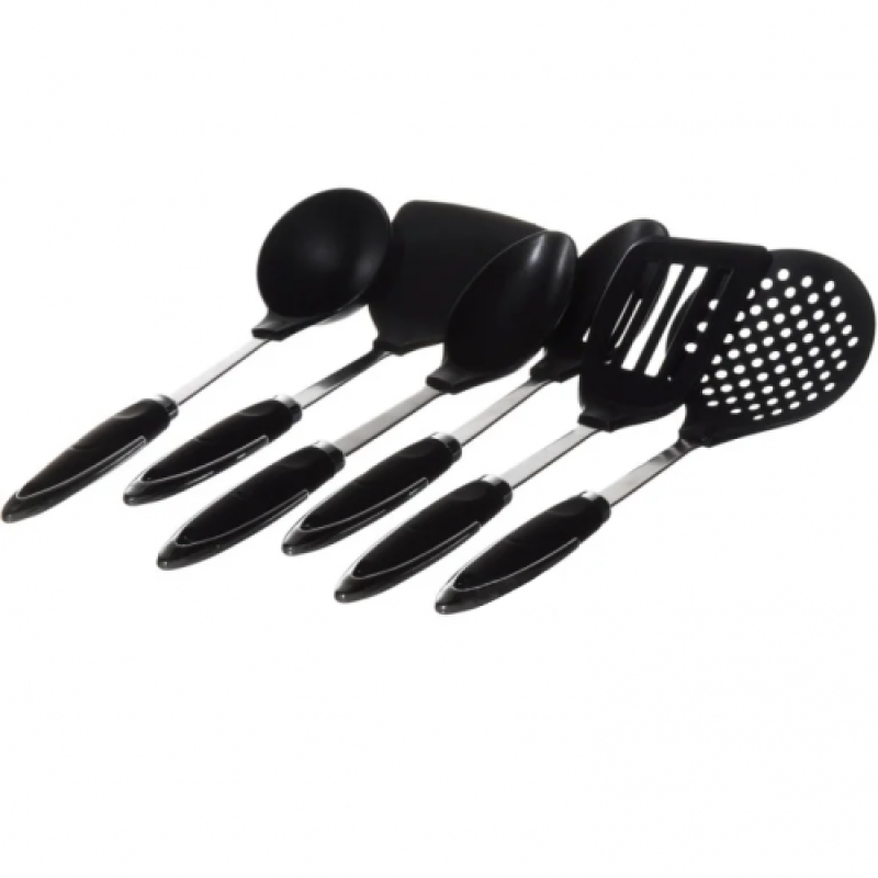 Кухонный набор на стойке 7 предметов A-Plus 1450 кухонные принадлежности