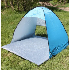 Намет пляжний Stripe з автоматичним розкладанням 150*110 см синій