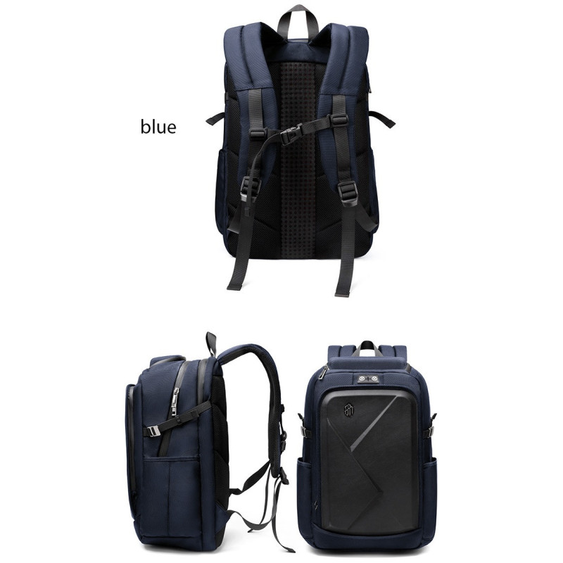 Рюкзак міський Arctic Hunter для ноутбука 17" із захистом від крадіжок (B00295) Blue