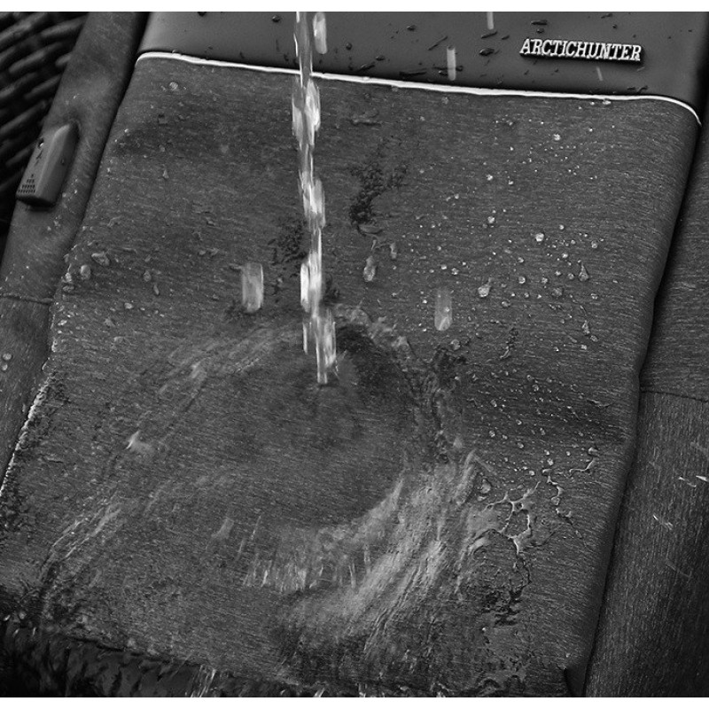 Городской рюкзак Arctic Hunter для ноутбука 17.3" (B00218L) Темно-серый