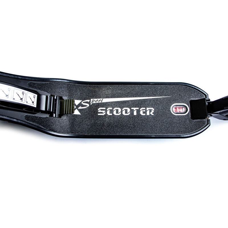 Швидкий складаний самокат SCALE SPORTS D-MAX 9 з ручним гальмом та аммортизаторами (чорний) Швидкий складаний самокат SCALE SPORTS D-MAX 9 з ручним гальмом та аммортизаторами (чорний)