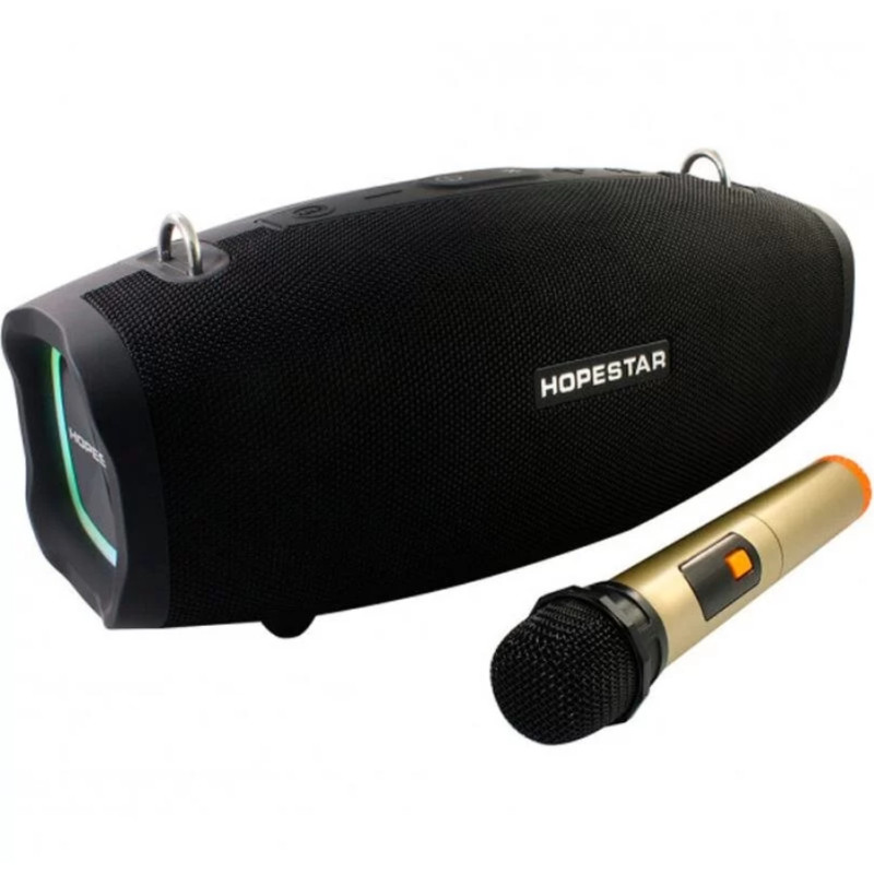 Портативна блютуз колонка Hopestar H1 PARTY з мікрофоном bluetooth бездротова акустика
