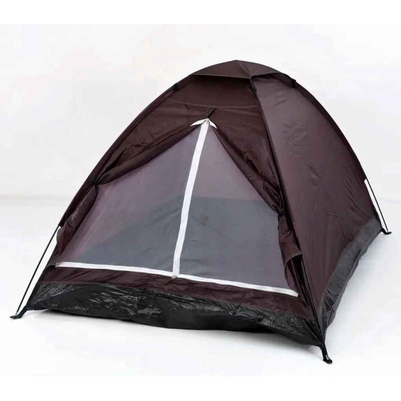 Туристичний намет Autocamp двомісний для кемпінгу 210х120х95 (Brown)