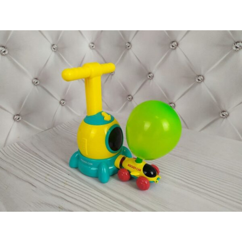 Інтерактивна машинка з кульками Baloon Car Повітряні Гонки аеромобіль HX1810-1