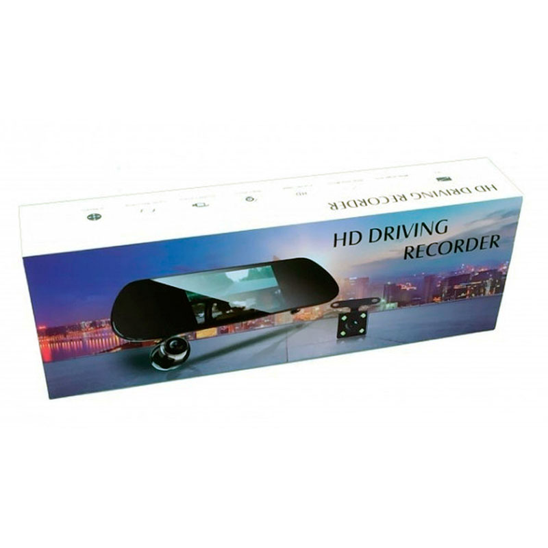 Дзеркало відеореєстратор Mirror DVR 3.0 на 3 камери із сенсорним екраном