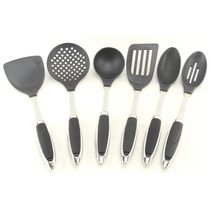 Кухонный набор на стойке 7 предметов A-Plus 1450 кухонные принадлежности