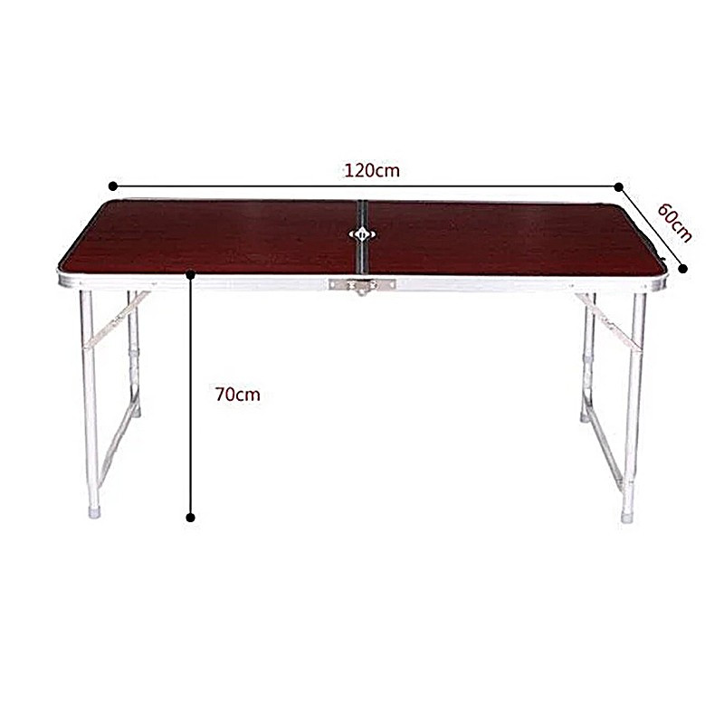 Розкладний стіл - чемодан для пікніка FT-2107 (коричневий) Розкладний стіл - чемодан для пікніка FT-2107 (коричневий)