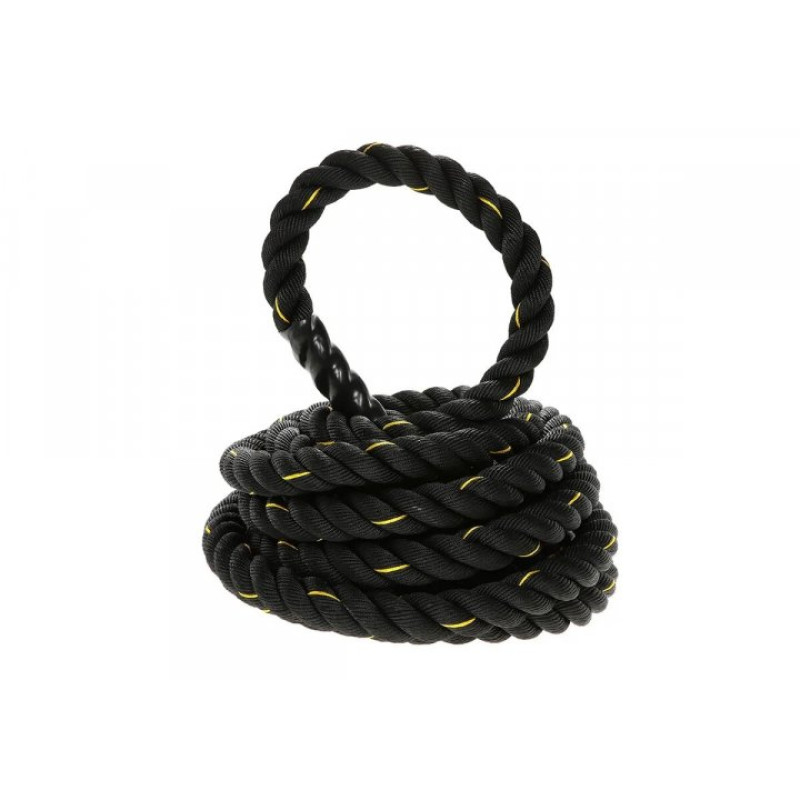 Канат для кросфіту Bambi MS 3249-3 15 м O 38 мм чорний Канат для кросфіту Bambi MS 3249-3 15 м O 38 мм чорний