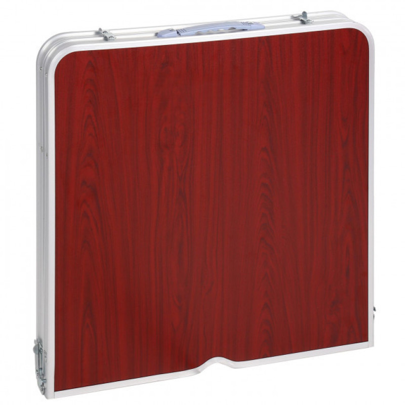 Розкладний стіл - чемодан для пікніка FT-2107 (коричневий) Розкладний стіл - чемодан для пікніка FT-2107 (коричневий)