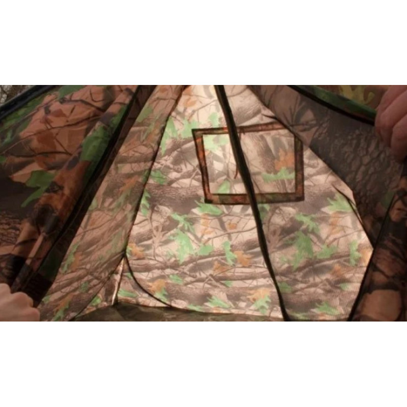 Автоматичний намет Autocamp 4 місний туристичний для кемпінгу з каркасом (Камуфляж) Автоматичний намет Autocamp 4 місний туристичний для кемпінгу з каркасом (Камуфляж)