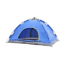 Автоматичний намет Autocamp 4 місний туристичний для кемпінгу з каркасом (Синя)