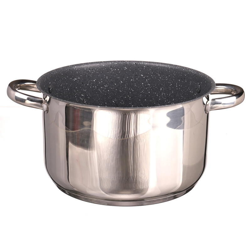 Стальной набор посуды 10 предметов Styleberg 2184 с антипригарным покрытием