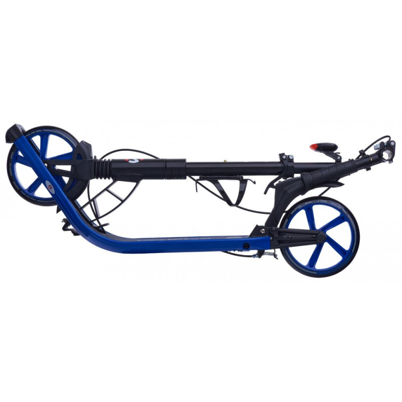 Швидкий складаний самокат Maraton Concept 210 алюмінієвий з налаштуванням зростання (Синій)