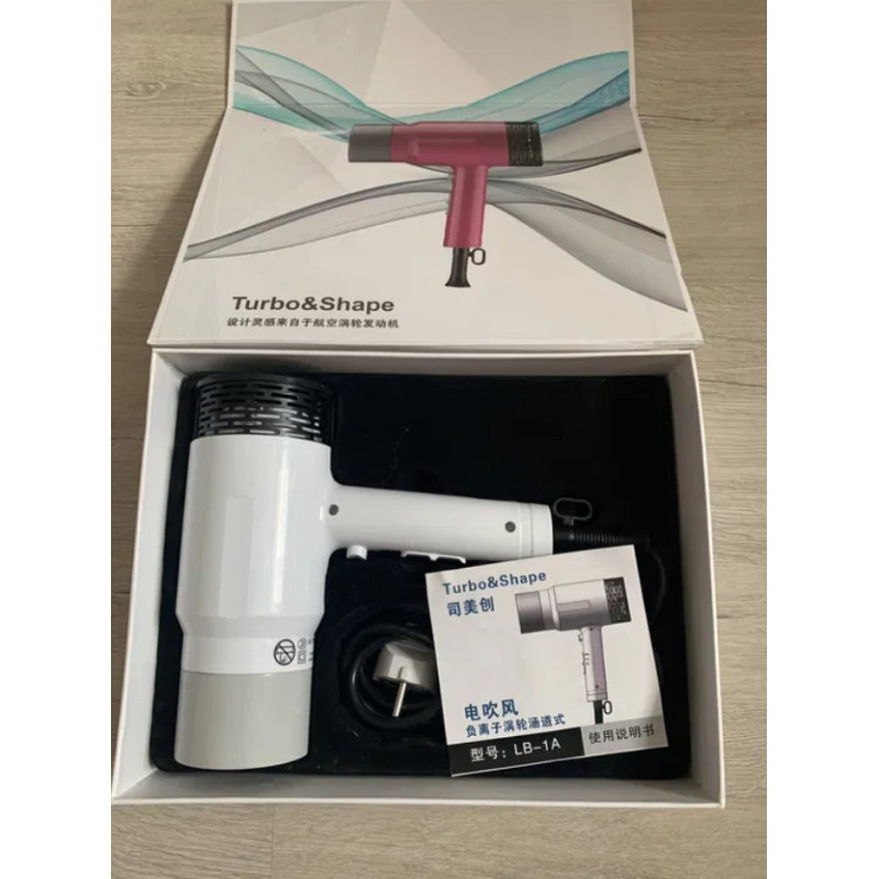 Потужний фен для волосся Turbo&amp;shape lb-1a 1800w (WO-20)