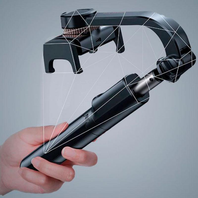 Стабілізатор для телефону з функцією селфі палиці та трипода Gimbal Stabilizer GS30 монопод-штатив одноосьовий