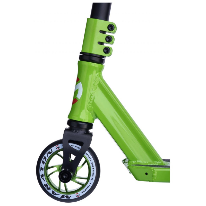 Труковий самокат Maraton Project HIC з пегами та посиленою рамою (Зелений)