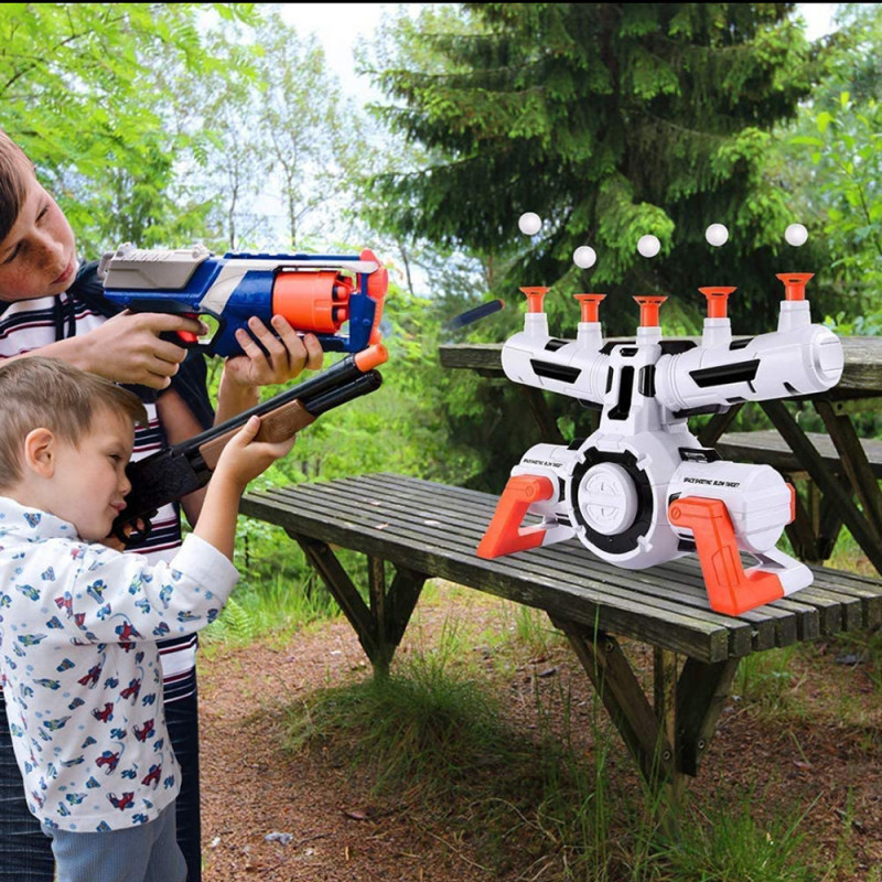 Гра повітряний тир Shooting X-Target B2127 інтерактивна гра для дітей пістолет з дротиками