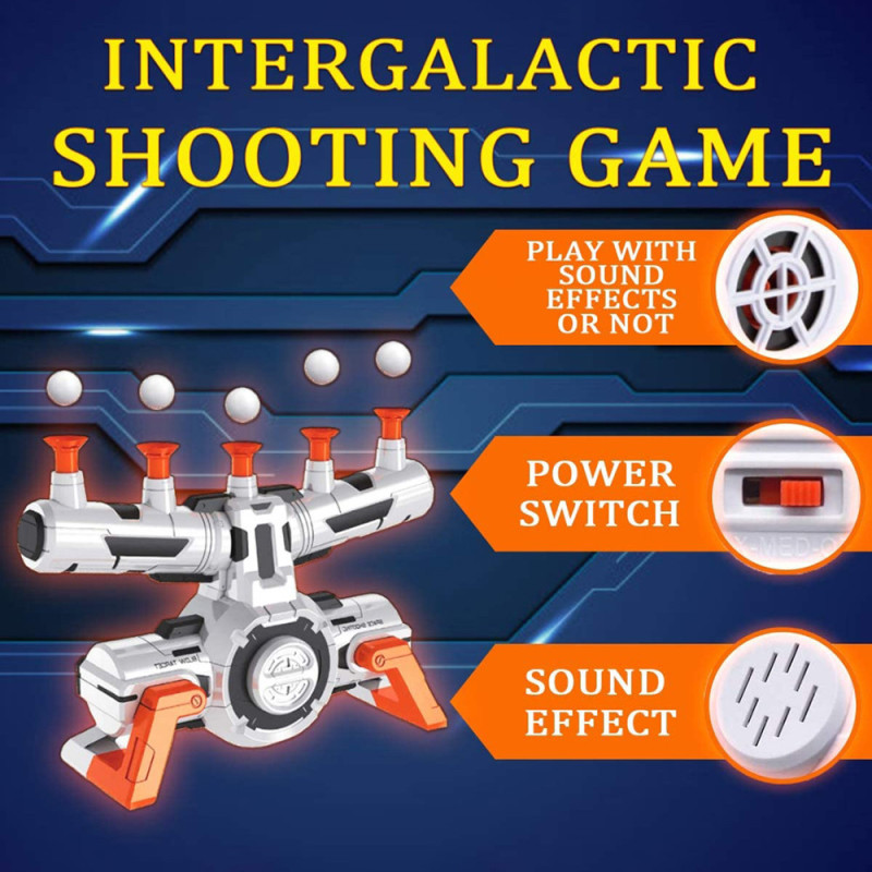 Гра повітряний тир Shooting X-Target B2127 інтерактивна гра для дітей пістолет з дротиками
