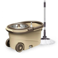 Швабра з відром та автоматичним віджиманням Grand Mop швабра для миття підлог та автобілю кругла (GM-1203)