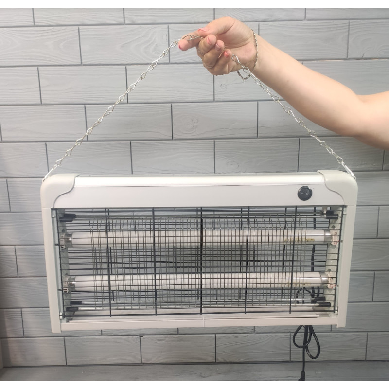 Інсектицидна ультрафіолетова лампа LEBRON 2X15W до 100 м2 знищувач комах, світильник пастка для мух і комарів Інсектицидна ультрафіолетова лампа LEBRON 2X15W до 100 м2 знищувач комах, світильник пастка для мух і комарів