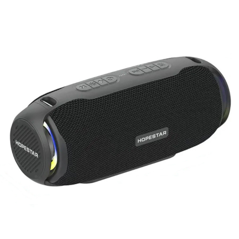 Портативна колонка Bluetooth з підсвічуванням HOPESTAR H48 Чорний бездротова акустика блютуз