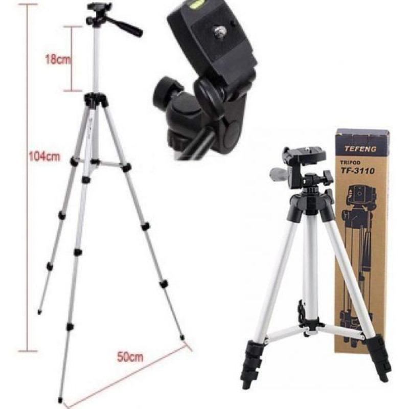 Штатив трипод для смартфонів Tefeng портативний tripod для фотоапарата та телефону TF-3110