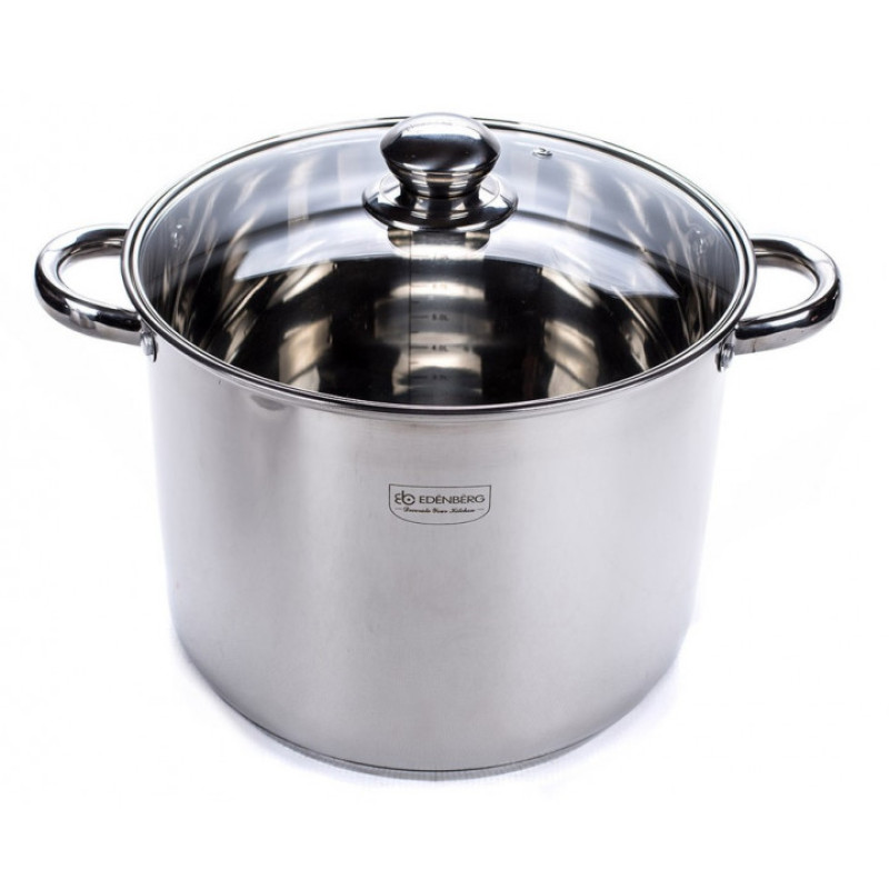 Уникальный набор кастрюль из нержавеющей стали Edenberg EB-525 6 предметов с 3-слойным дном Уникальный набор кастрюль из нержавеющей стали Edenberg EB-525 6 предметов с 3-слойным дном
