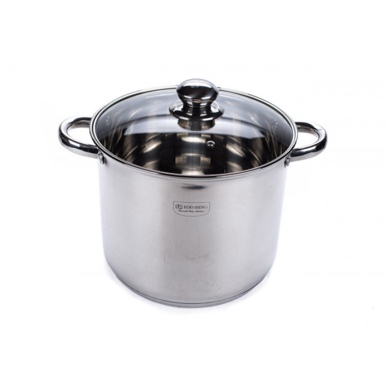 Уникальный набор кастрюль из нержавеющей стали Edenberg EB-525 6 предметов с 3-слойным дном Уникальный набор кастрюль из нержавеющей стали Edenberg EB-525 6 предметов с 3-слойным дном