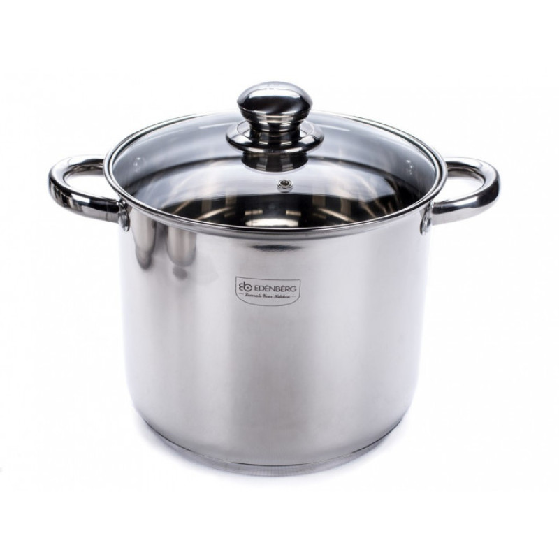 Уникальный набор кастрюль из нержавеющей стали Edenberg EB-525 6 предметов с 3-слойным дном Уникальный набор кастрюль из нержавеющей стали Edenberg EB-525 6 предметов с 3-слойным дном