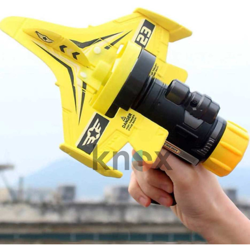 Катапульта з літаком Space Bus Power іграшка пістолет катапульта з літаками