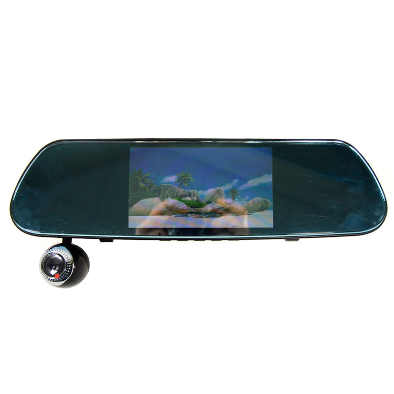 Дзеркало відеореєстратор Mirror DVR 3.0 на 3 камери із сенсорним екраном