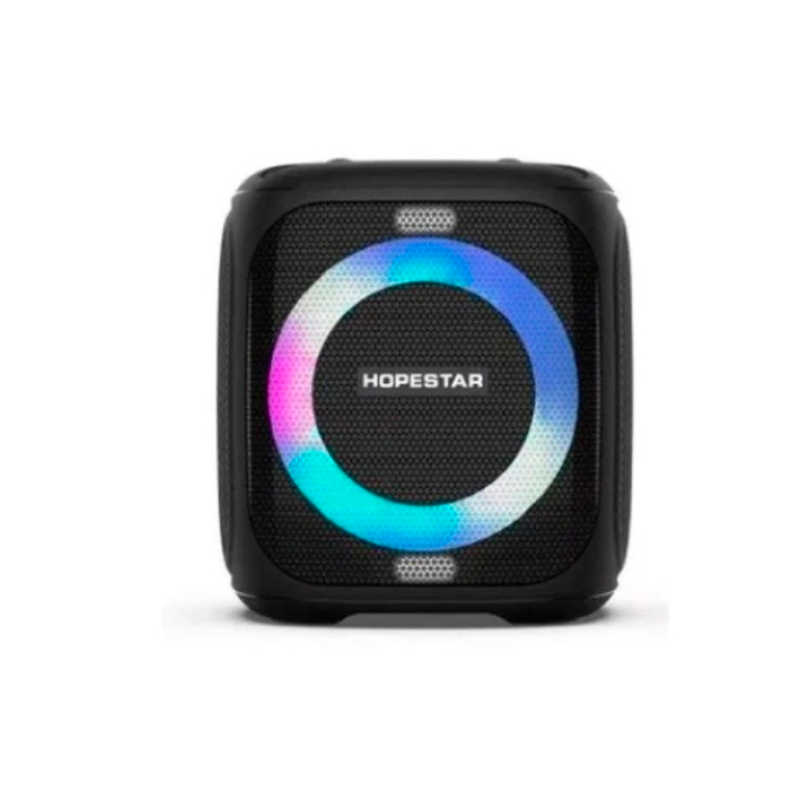 Велика блютуз колонка Hopestar party 100 із мікрофоном 50W bluetooth бездротова портативна акустика