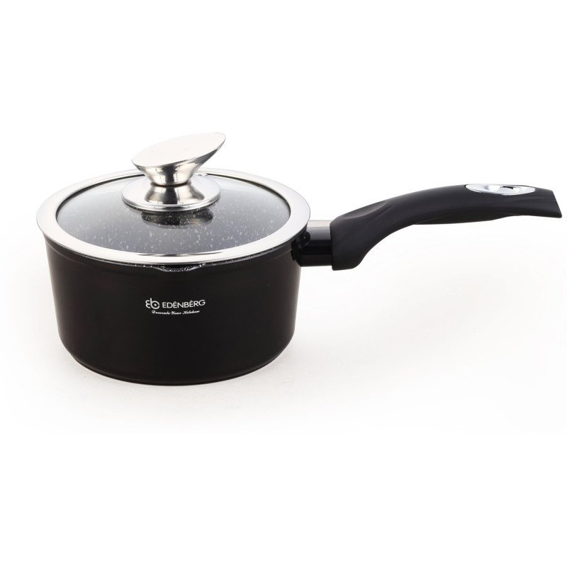 Унікальний набір посуду з нержавіючої сталі з мармуровим покриттям Edenberg EB 5611 15 предметів