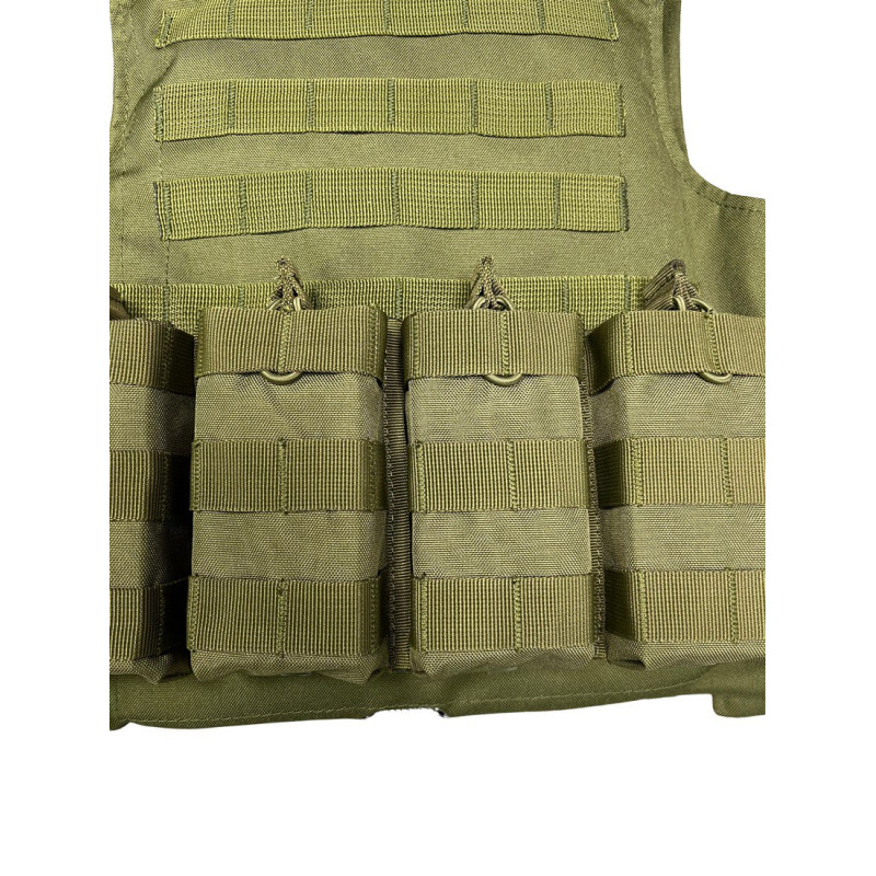 Результат тактичний для одного магазину АК, AR15 MOLLE Cordura 1000D (Хакі)