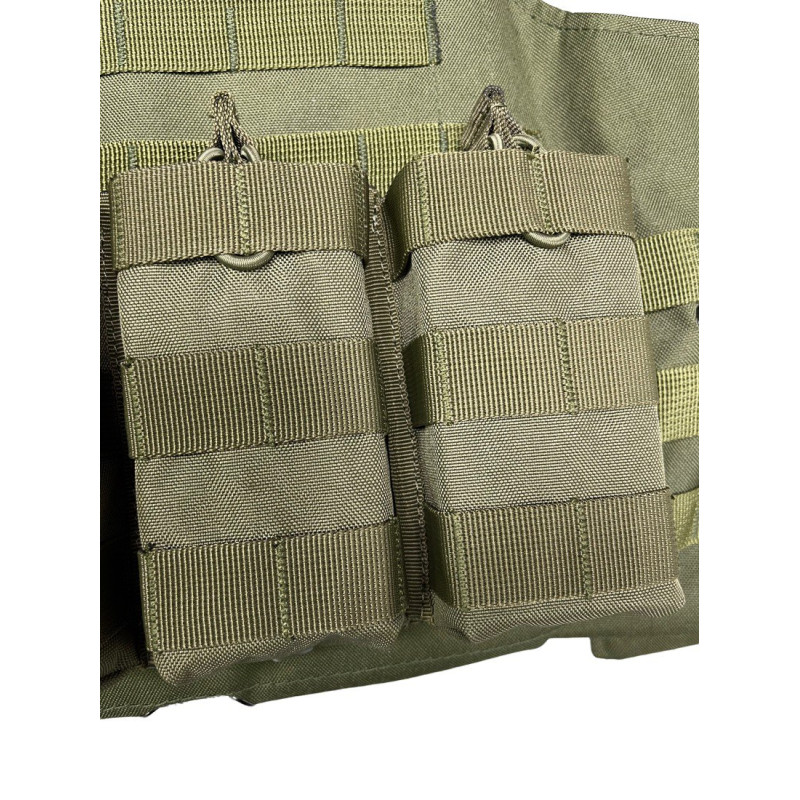 Результат тактичний для одного магазину АК, AR15 MOLLE Cordura 1000D (Хакі)
