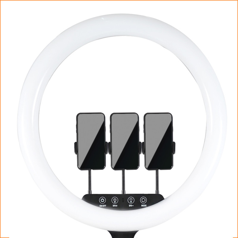 Кільцева LED лампа 45 см Ring Lite K18 з пультом + штатив 2м