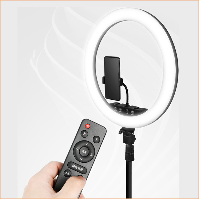 Кільцева LED лампа 45 см Ring Lite K18 з пультом + штатив 2м