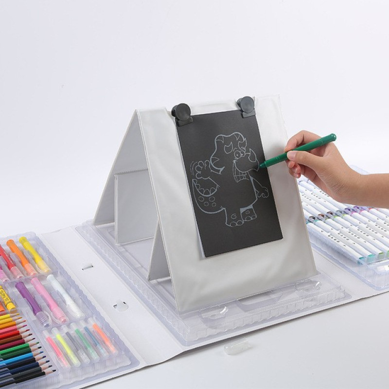 Набір для творчості та малювання з мальбертом Easy Paint 75 предметів Pangxiang (PX78459)