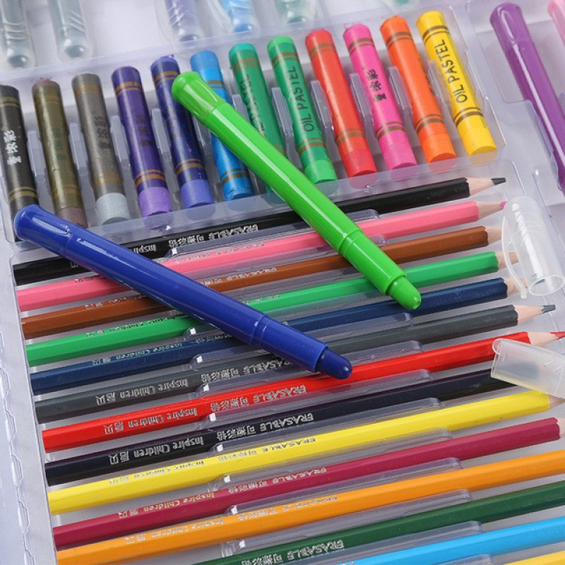 Набір для творчості та малювання з мальбертом Easy Paint 75 предметів Pangxiang (PX78459)