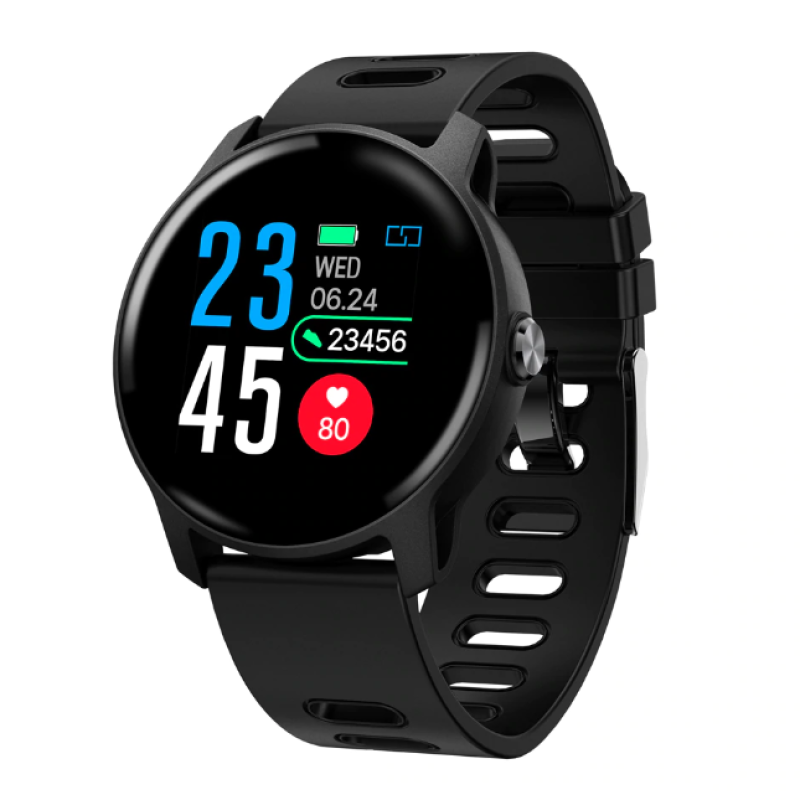 Смарт годинник S08 Black з тонометром та унікальними функціями