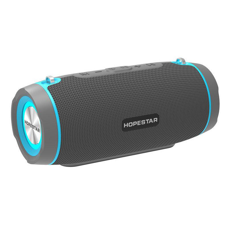 Портативна вологозахищена колонка HOPESTAR H45 PARTY з функцією Bluetooth сіра